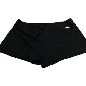 Athletic Works Black Drawstring Athletic Shorts Women's Size L